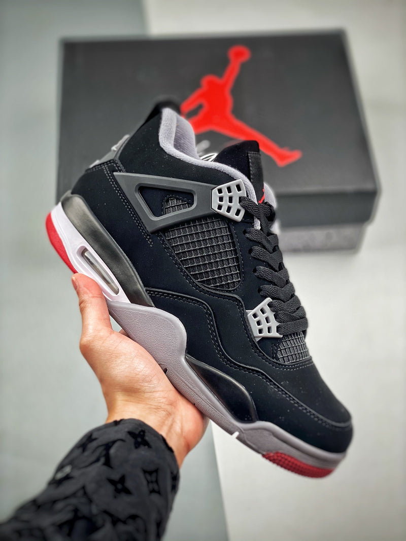 Tênis Nike Air Jordan 4 "Bred" - Rei da Pelada