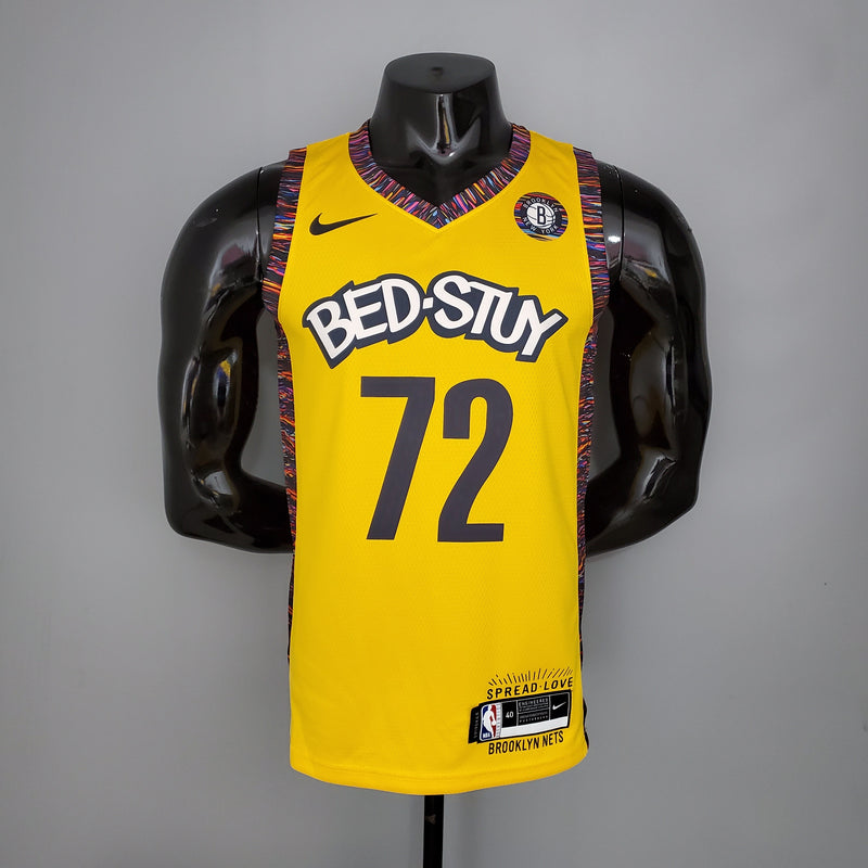 Regata Brooklyn Nets Commemorative Edition Yellow 20/21