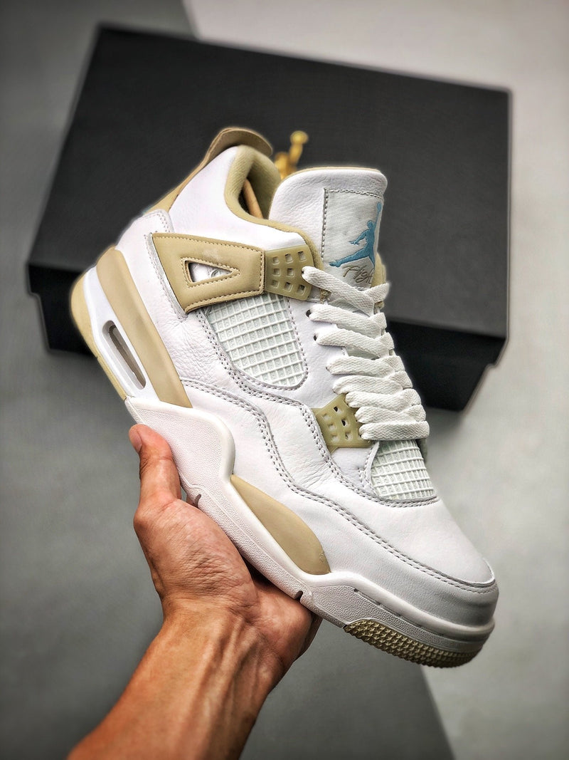 Tênis Nike Air Jordan 4 Retro "Sand 2017 (GS)" - Rei da Pelada