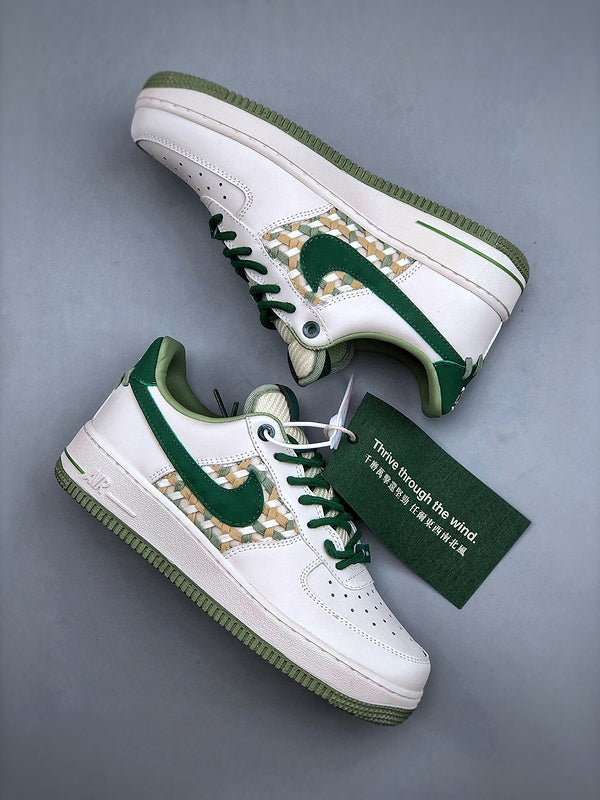 Tênis Nike Air Force 1'07 Low "Bamboo" - Rei da Pelada