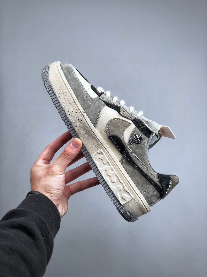 Tênis Nike Air Force 1 Low x CHROME HEARTS - Rei da Pelada