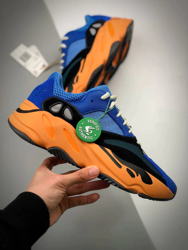 Tênis Adidas Yeezy Boost 700 V1 Bright Blue - Rei da Pelada