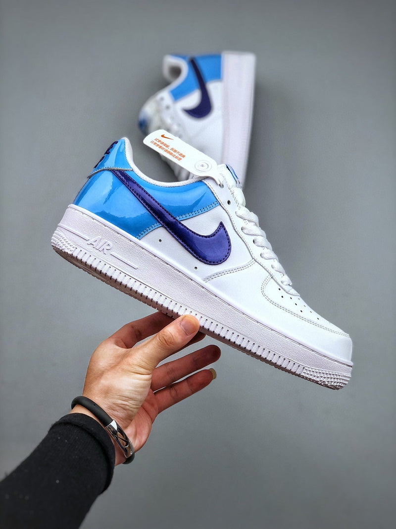 Tênis Nike Air Force 1 Low 07 Blue LX - Rei da Pelada