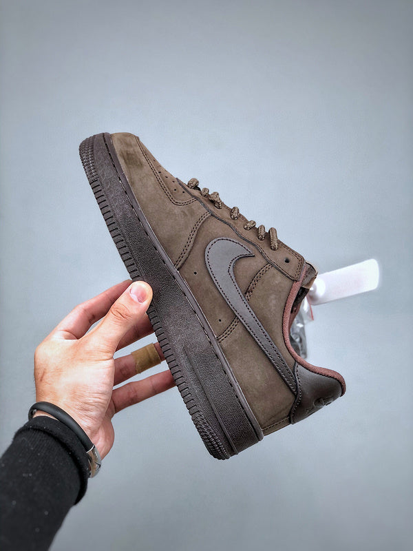 Tênis Nike Air Force 1 Low Supreme Baroque Brown - Rei da Pelada