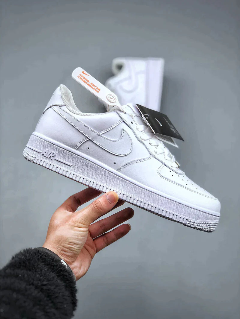 Tênis Nike Air Force 1 Low "White" - Rei da Pelada