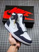 Tênis Nike Air Jordan 1 High CO.JP 'Midnight Navy' - Rei da Pelada