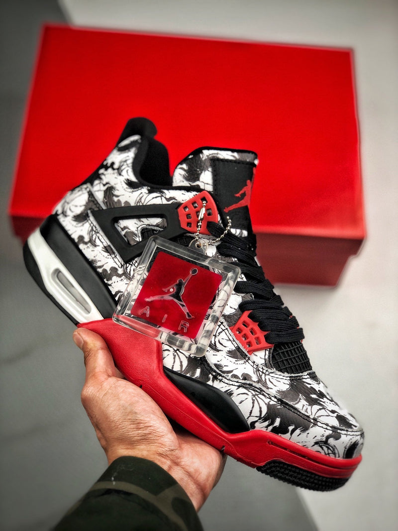 Tênis Nike Air Jordan 4 Retro "SNGL Dy Singles Day/Tattoo" - Rei da Pelada