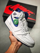 Tênis Nike Air Jordan 1 High "Metalic Navy" - Rei da Pelada