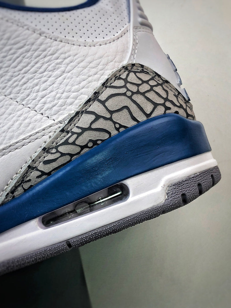 Tênis Nike Air Jordan 3 Retro "Racer Blue" - Rei da Pelada