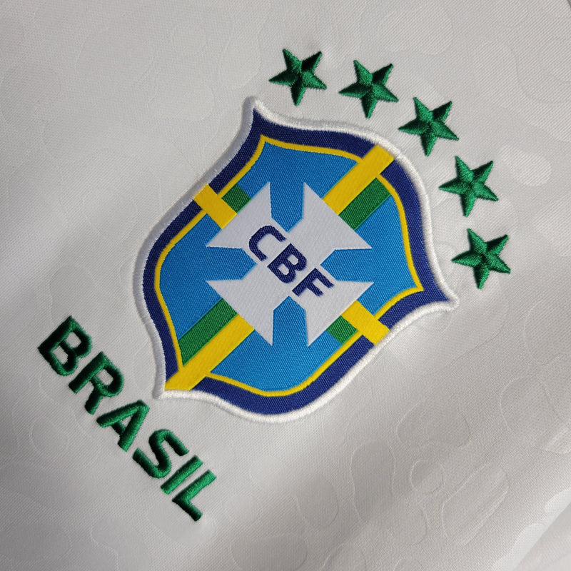 Camisa Seleção Brasileira Branca 2022/23