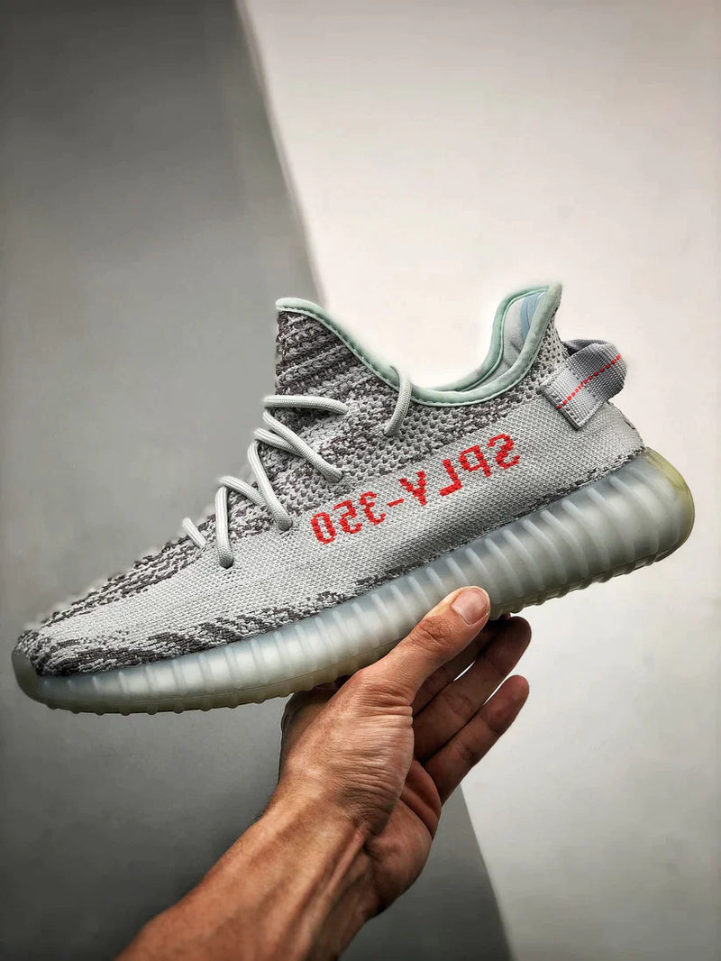 Tênis Adidas Yeezy 350 Boost V2 Blue Tint - Rei da Pelada