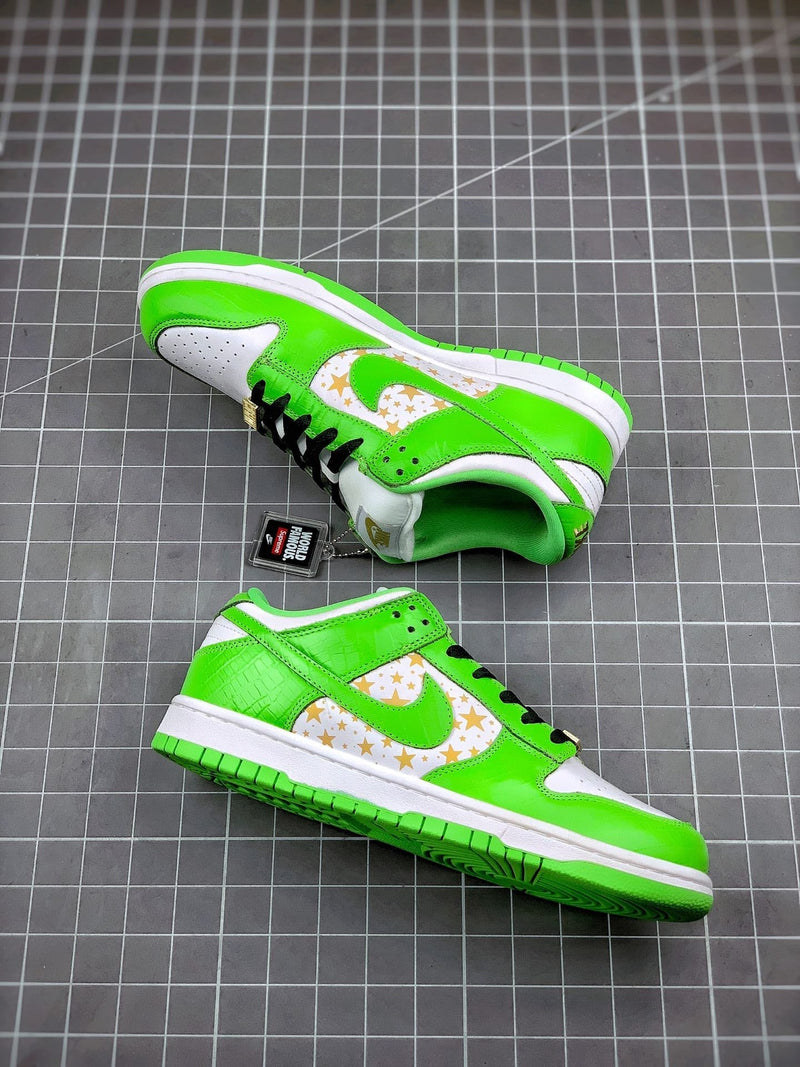 Tênis Nike SB Dunk Low x Supreme Mean Green - Rei da Pelada