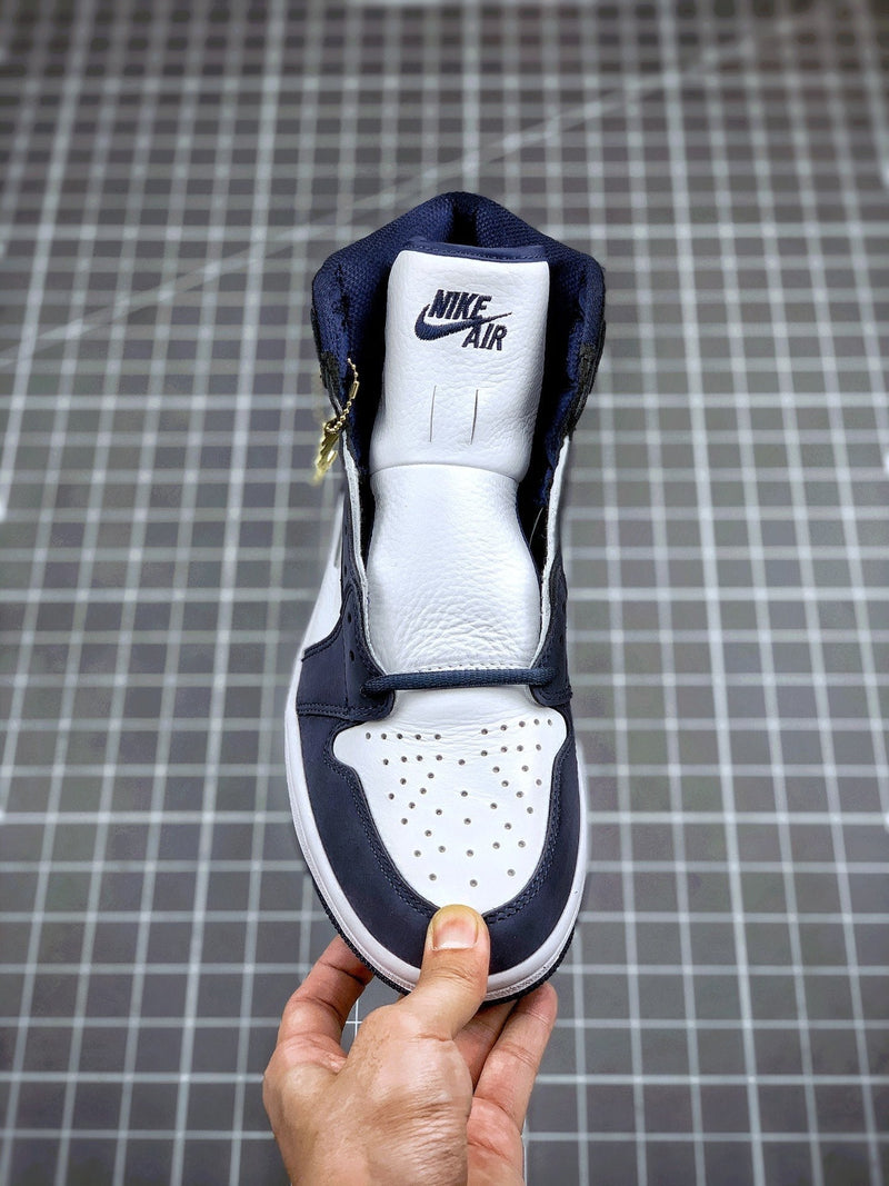 Tênis Nike Air Jordan 1 High CO.JP “Midnight Navy” - Rei da Pelada