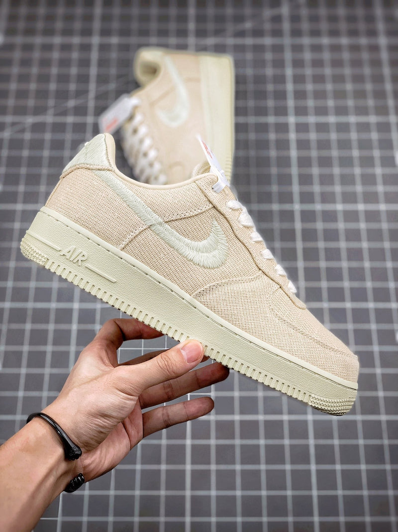 Tênis Nike Air Force 1 Low x Stussy - Rei da Pelada