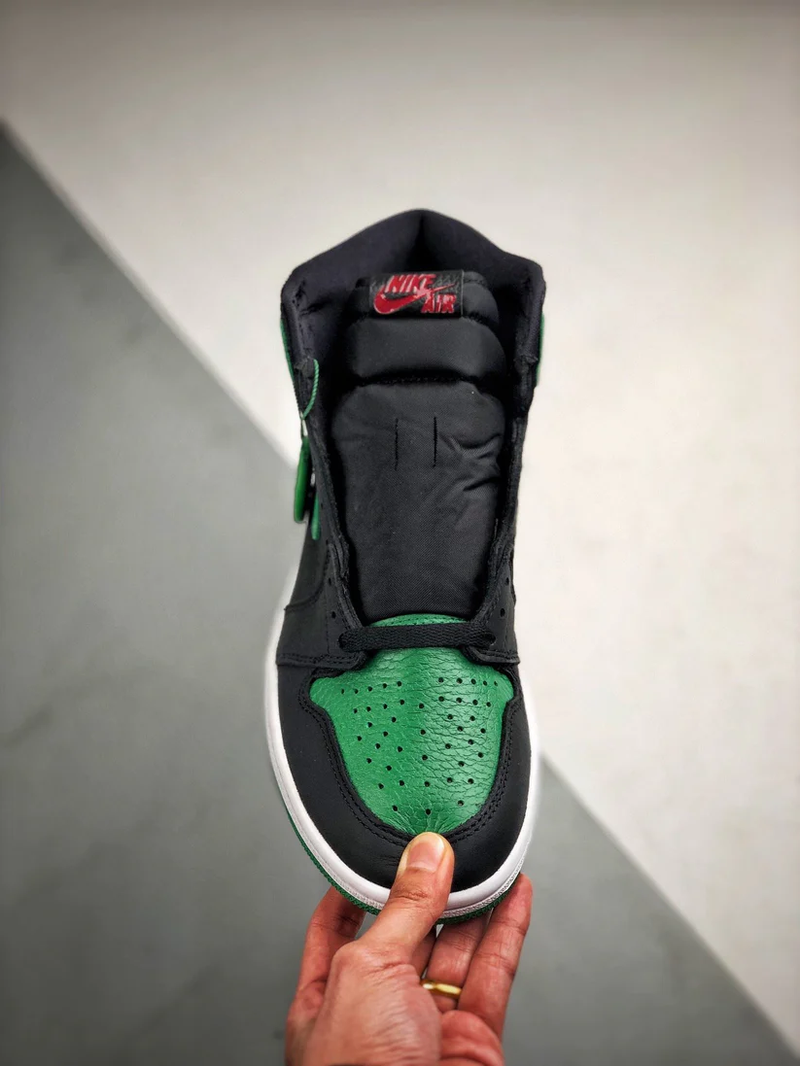 Tênis Nike Air Jordan 1 High Pine Green Black - Rei da Pelada