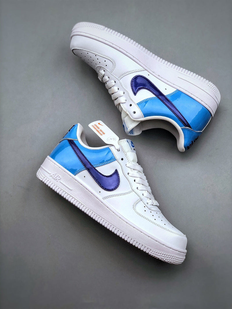 Tênis Nike Air Force 1 Low 07 Blue LX - Rei da Pelada