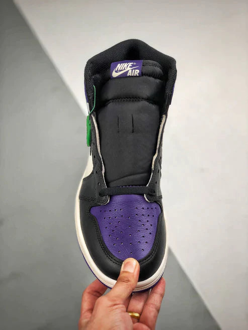 Tênis Nike Air Jordan 1 High "Court Purple 1.0" - Rei da Pelada