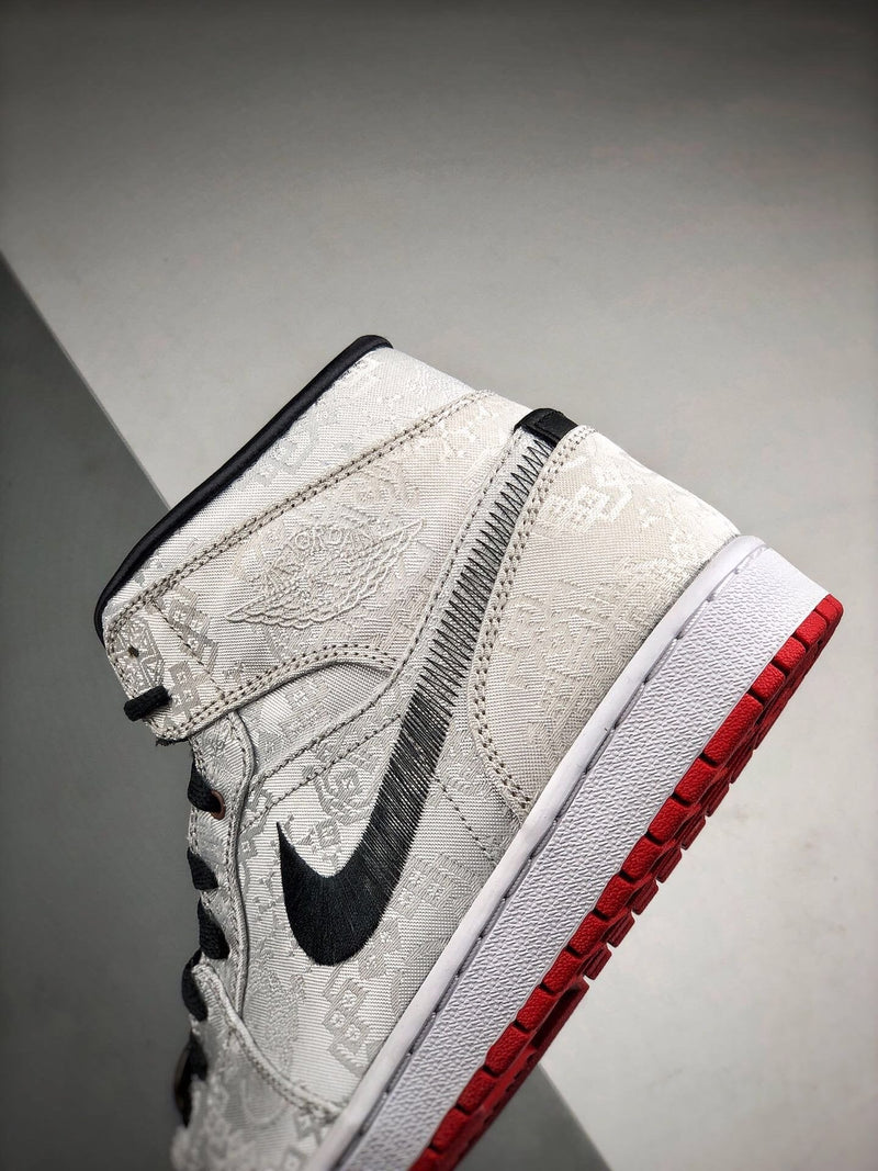 Tênis Edison Chen x Nike Air Jordan 1 Mid 'Fearless' - Rei da Pelada