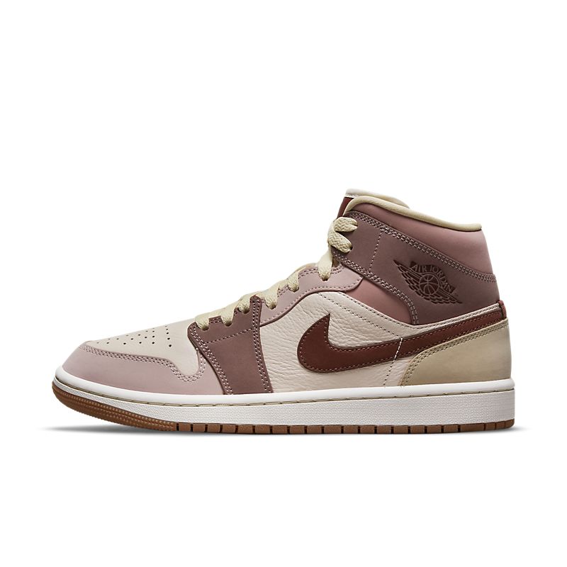 Tênis Nike Jordan 1 Mid SE Dark Pony Smoky Mauve - Rei da Pelada