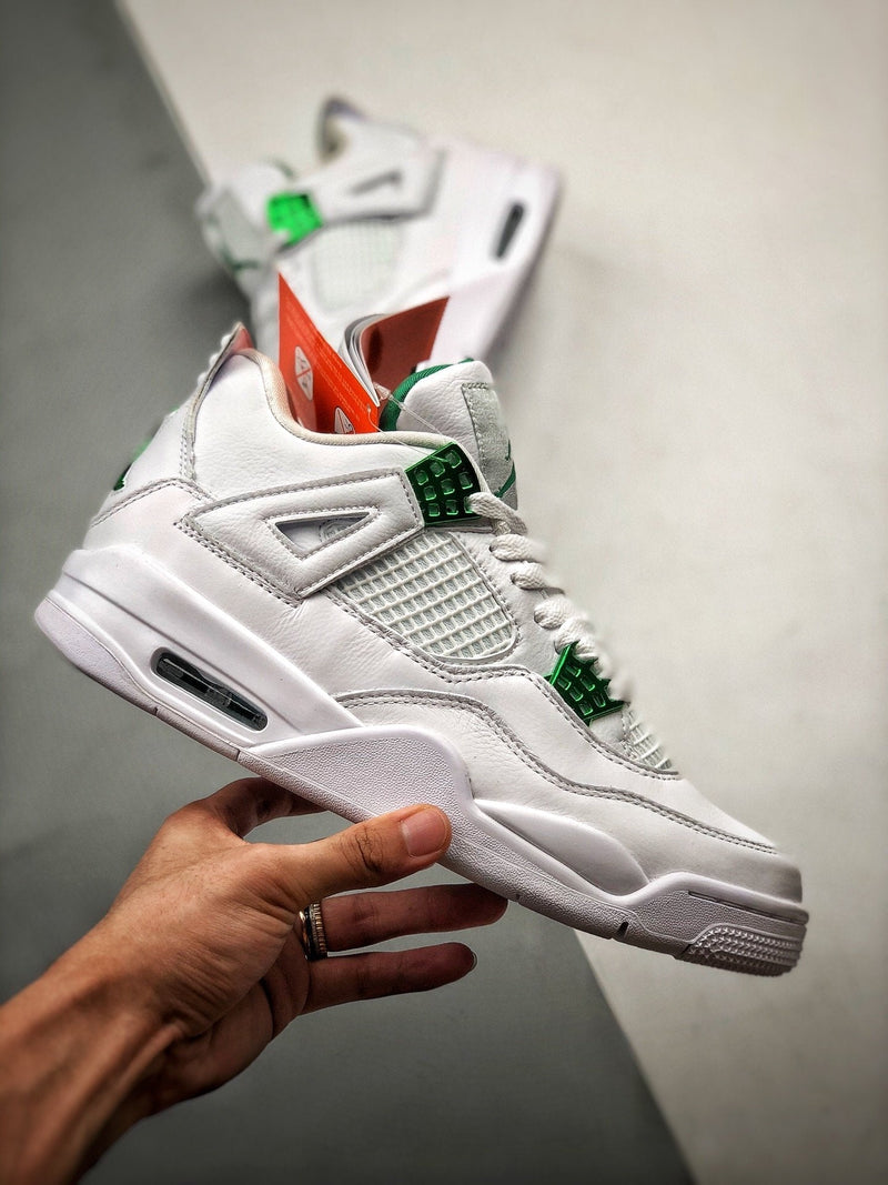 Tênis Nike Air Jordan 4 "Green Metallic" - Rei da Pelada