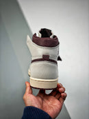 Tênis Nike x A Ma Maniere Air Jordan 1 High "Sail and Burgundy" - Rei da Pelada