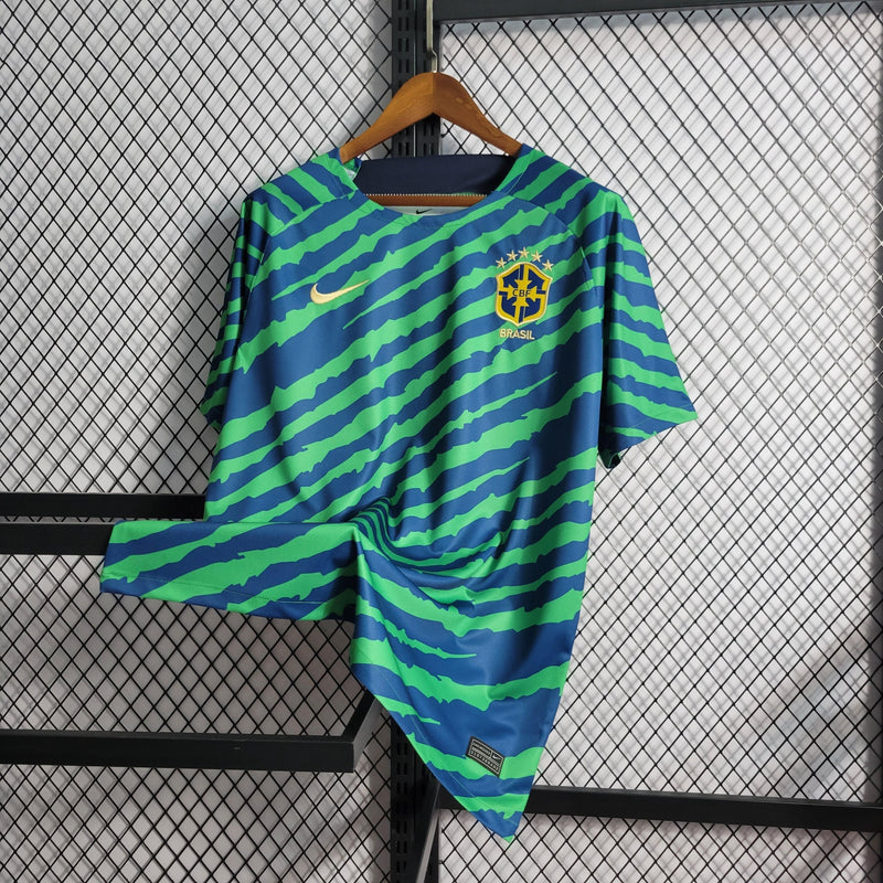 Camisa Seleção Brasil 2022/23 Pré Jogo