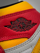 Tênis Nike Air Jordan 1 High "Light Fusion Red" - Rei da Pelada
