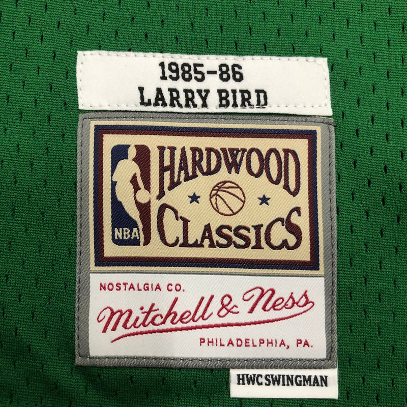 Regata Mitchell & Ness Boston Celtics Road Larry Bird 1985-1986