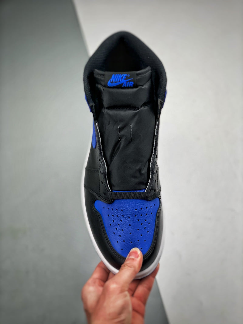 Tênis Nike Air Jordan 1 Retro High "Black Royal Blue" - Rei da Pelada