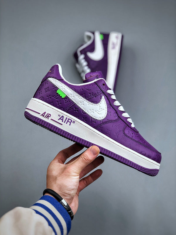 Tênis Nike Air Force 1 Low LV8 Purple Leather - Rei da Pelada