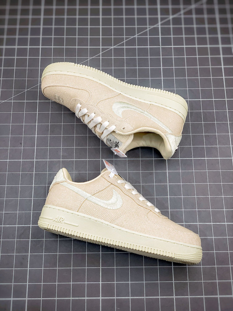 Tênis Nike Air Force 1 Low x Stussy - Rei da Pelada