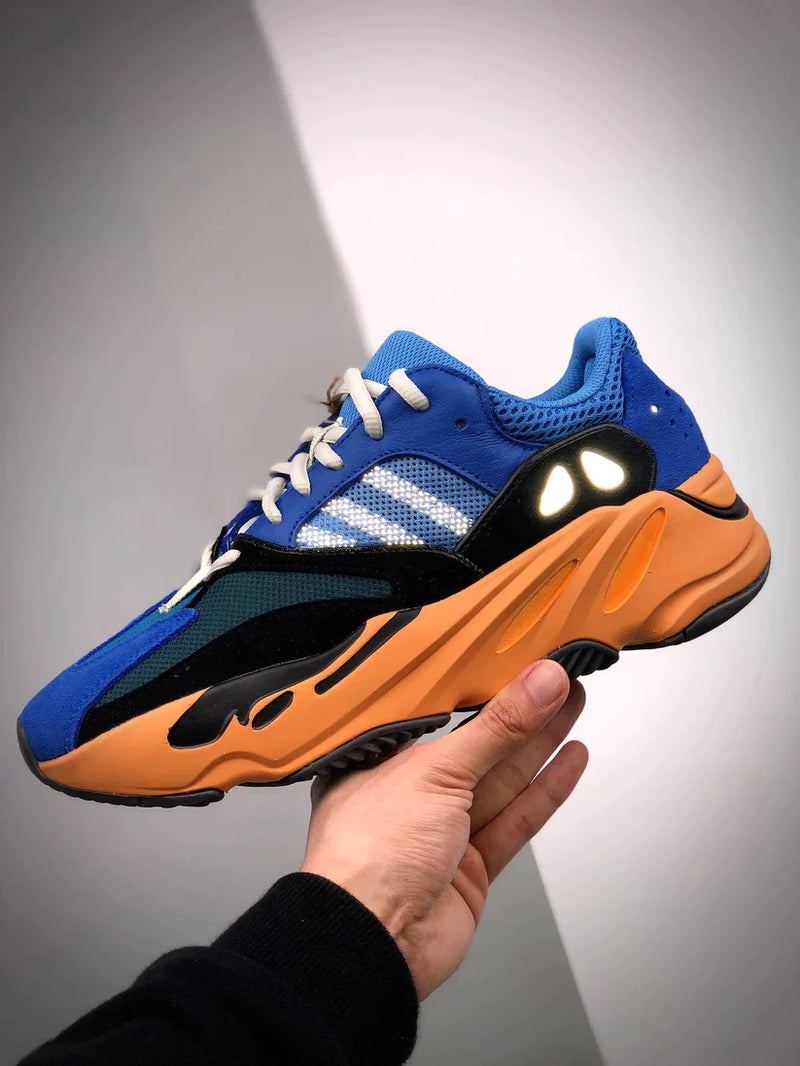 Tênis Adidas Yeezy Boost 700 V1 Bright Blue - Rei da Pelada