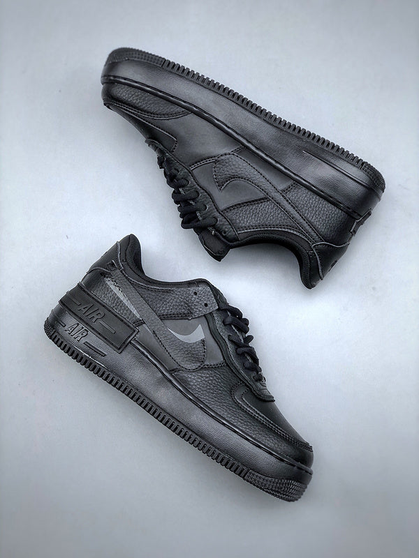 Tênis Nike Air Force 1 Low Shadow Triple - Rei da Pelada