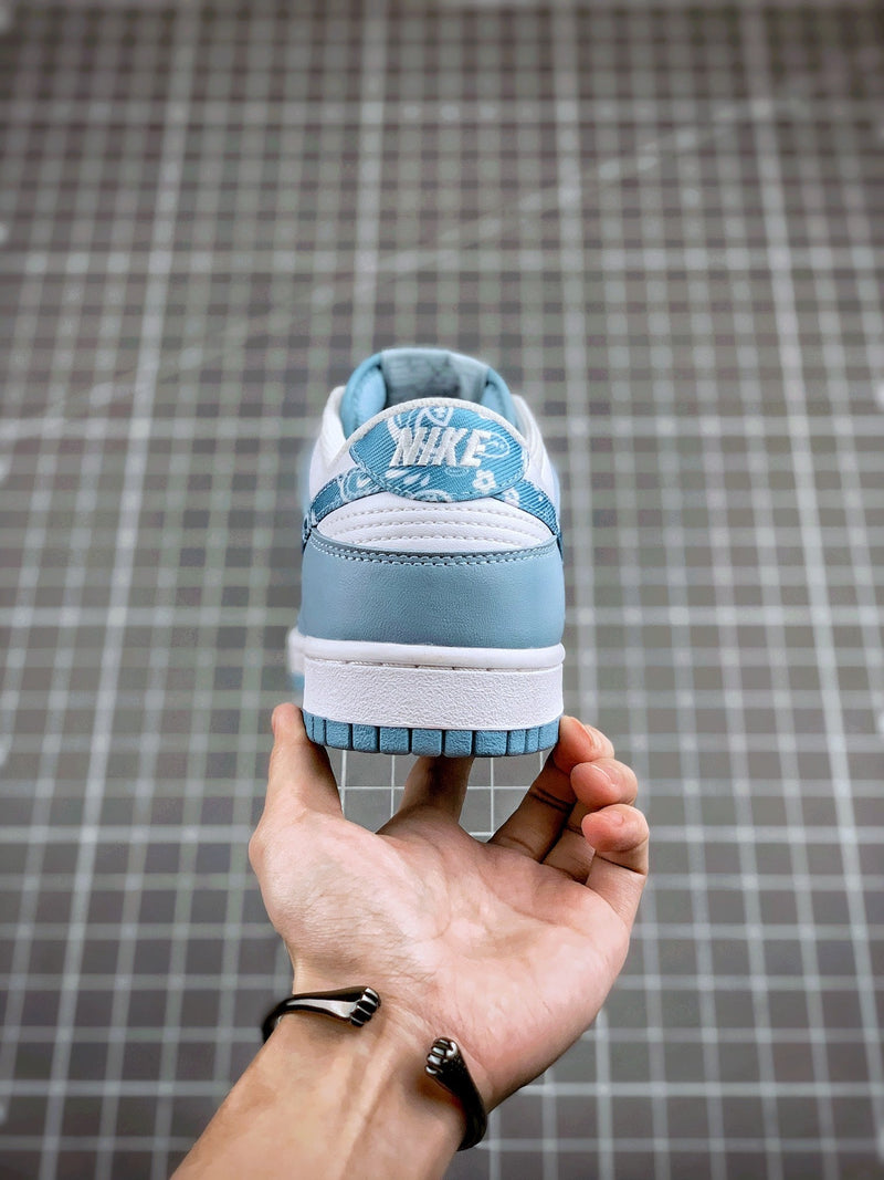 Tênis Nike SB Dunk Low Pro "Paisley Pack Worn Blue" - Rei da Pelada