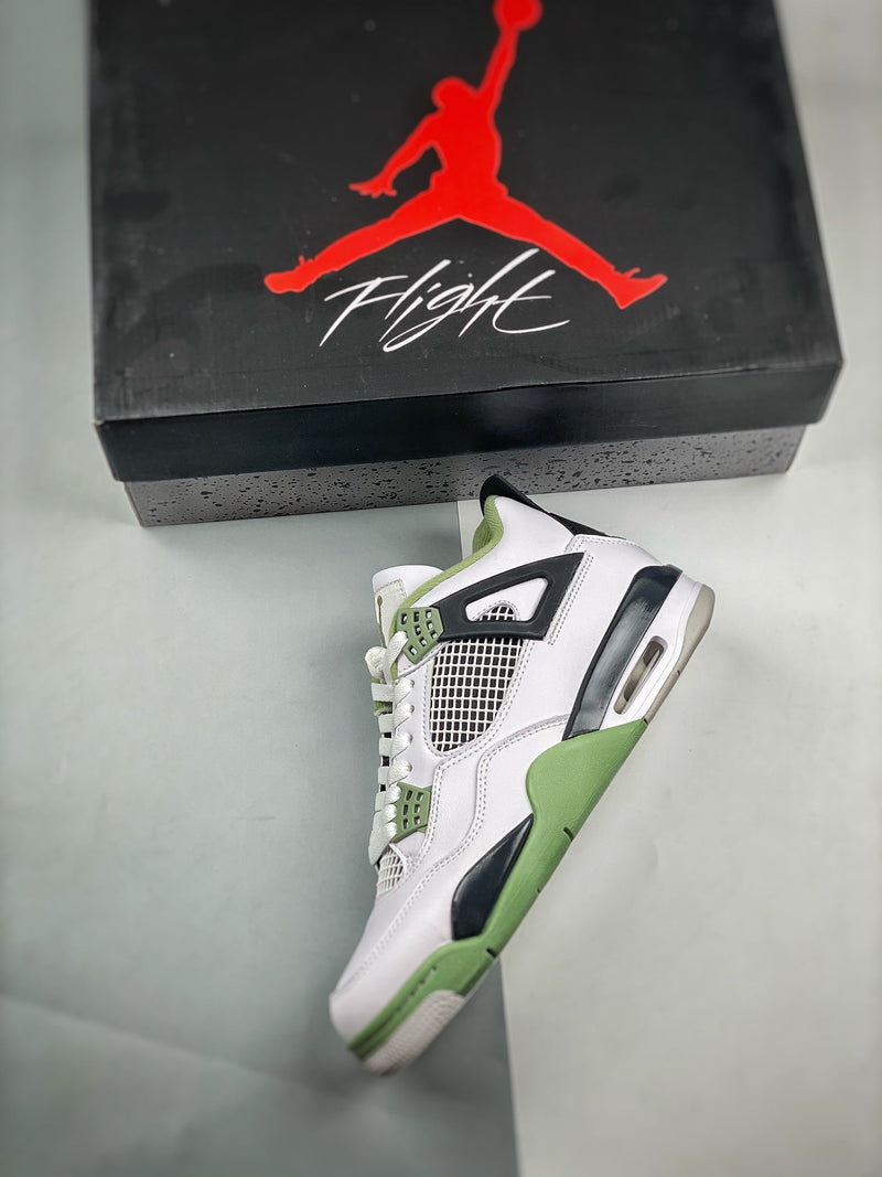 Tênis Nike Air Jordan 4 "Oil Green" - Rei da Pelada