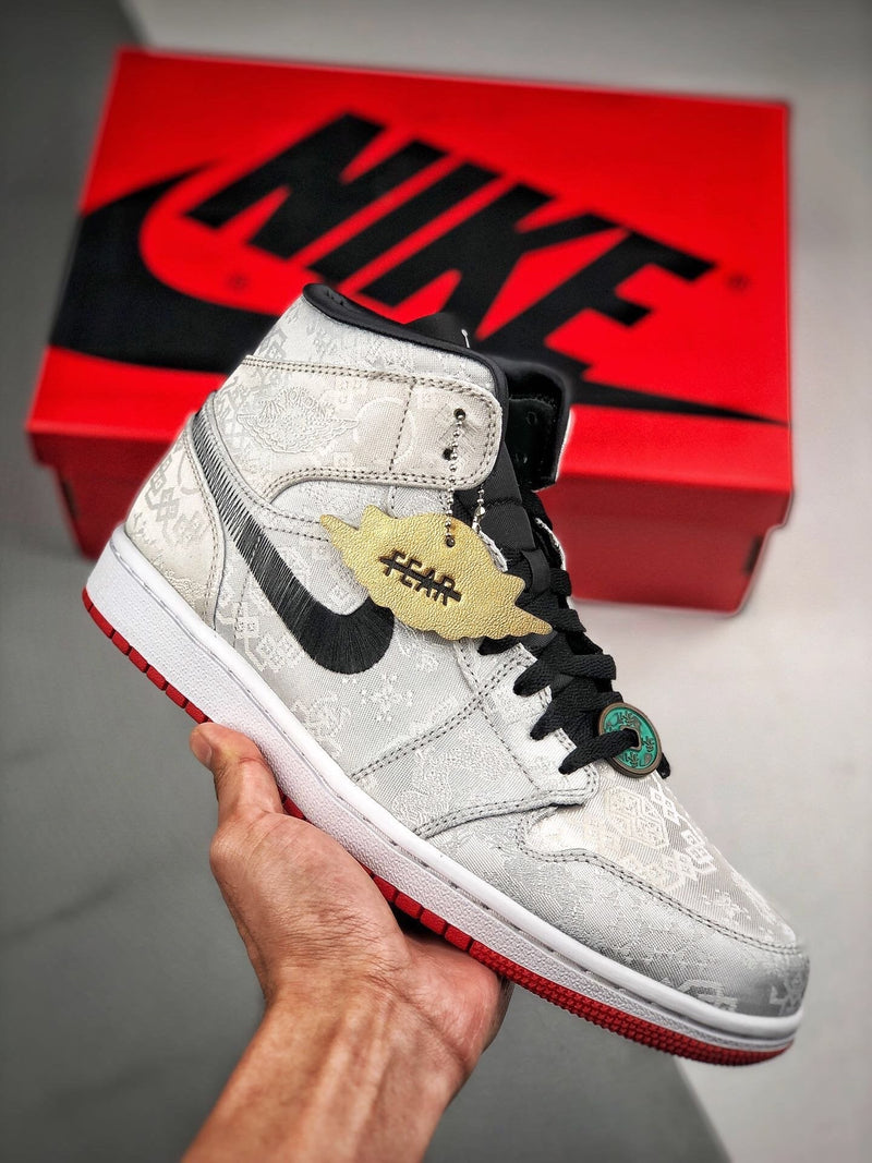 Tênis Edison Chen x Nike Air Jordan 1 Mid 'Fearless' - Rei da Pelada