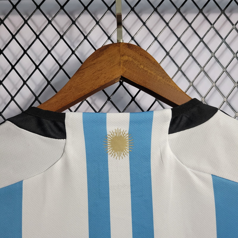 Camisa Seleção Argentina Home Especial 3 ESTRELAS 2023