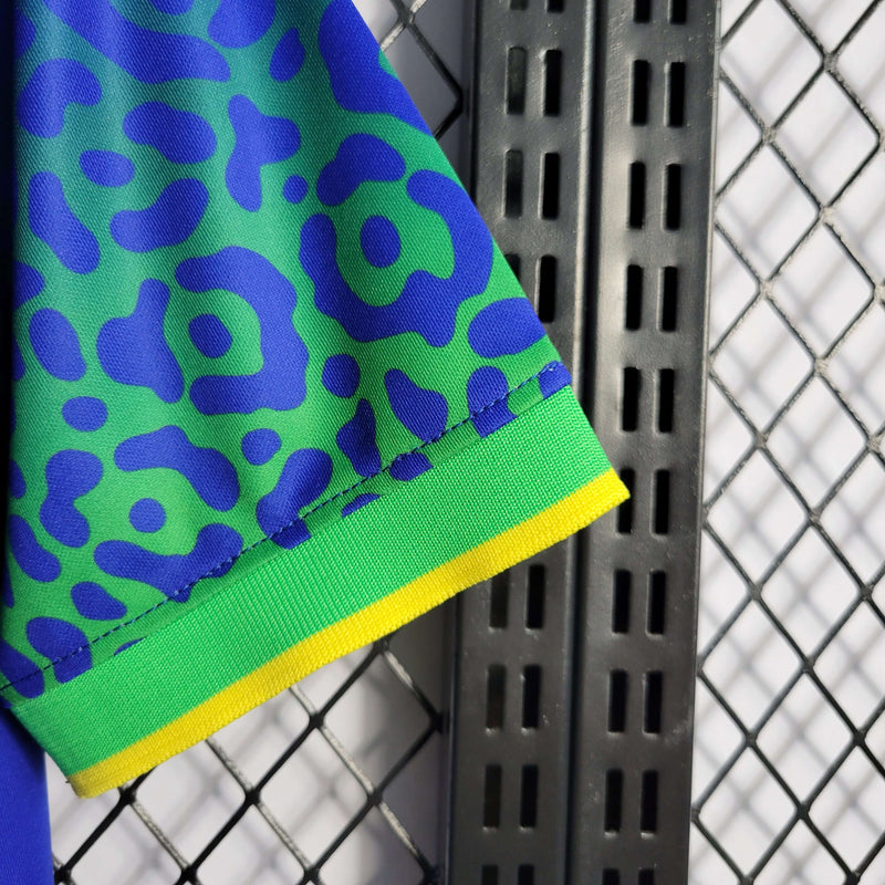 Conjunto Infantil Brasil 2022/23 - Away Torcedor PRO