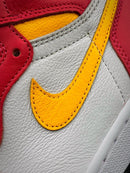 Tênis Nike Air Jordan 1 High "Light Fusion Red" - Rei da Pelada