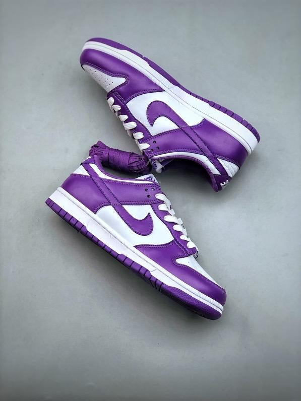 Tênis Nike SB Dunk Low "White Purple" - Rei da Pelada