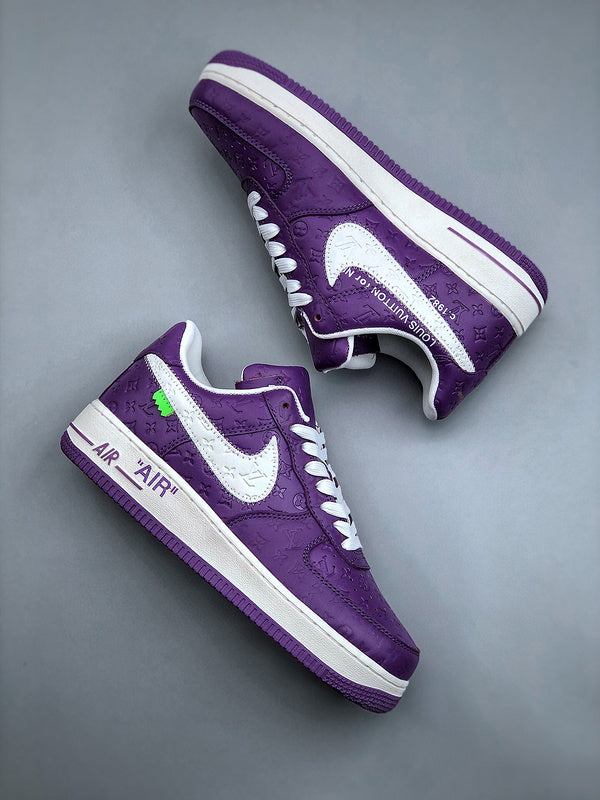 Tênis Nike Air Force 1 Low LV8 Purple Leather - Rei da Pelada