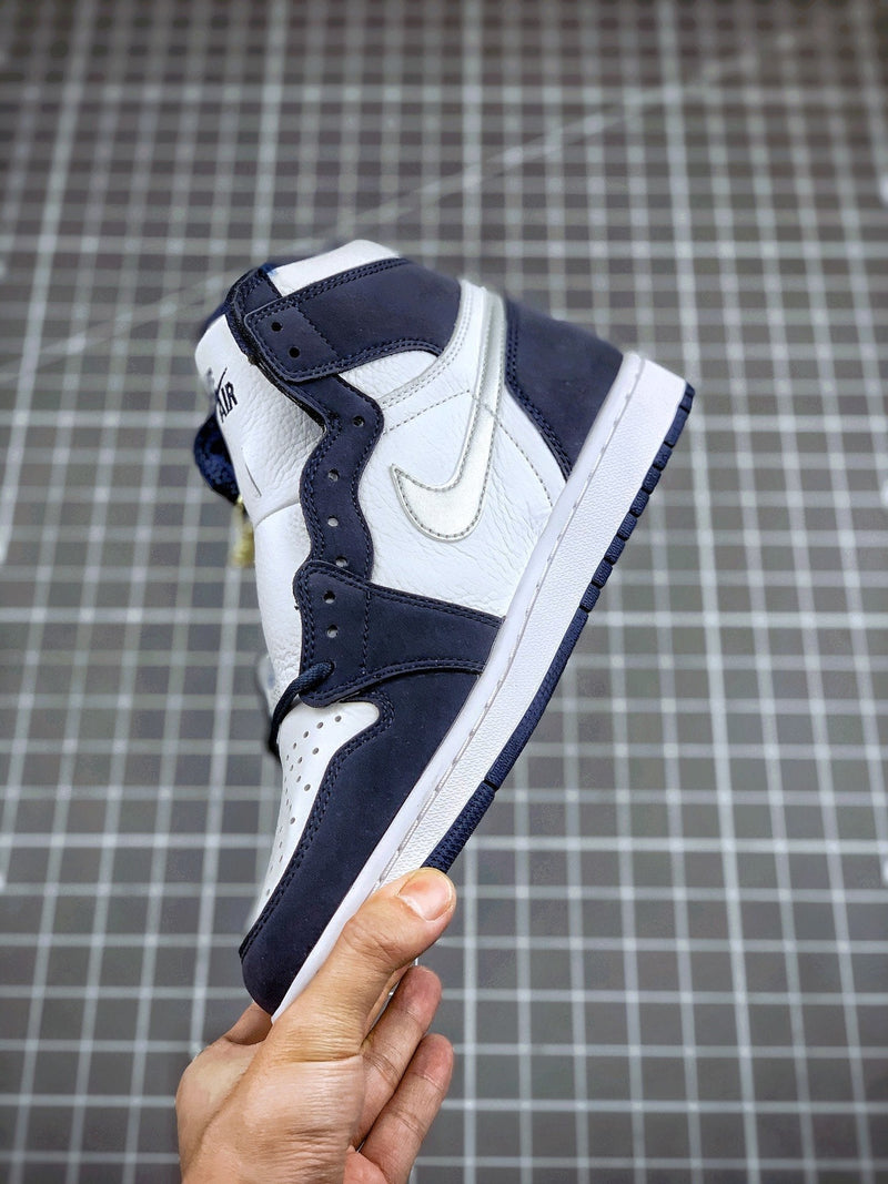 Tênis Nike Air Jordan 1 High CO.JP “Midnight Navy” - Rei da Pelada