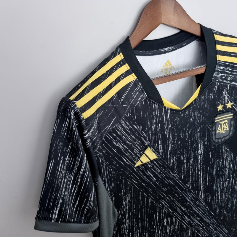 Camisa Seleção Argentina 2020/22 Edição Comemorativa Black/Gold