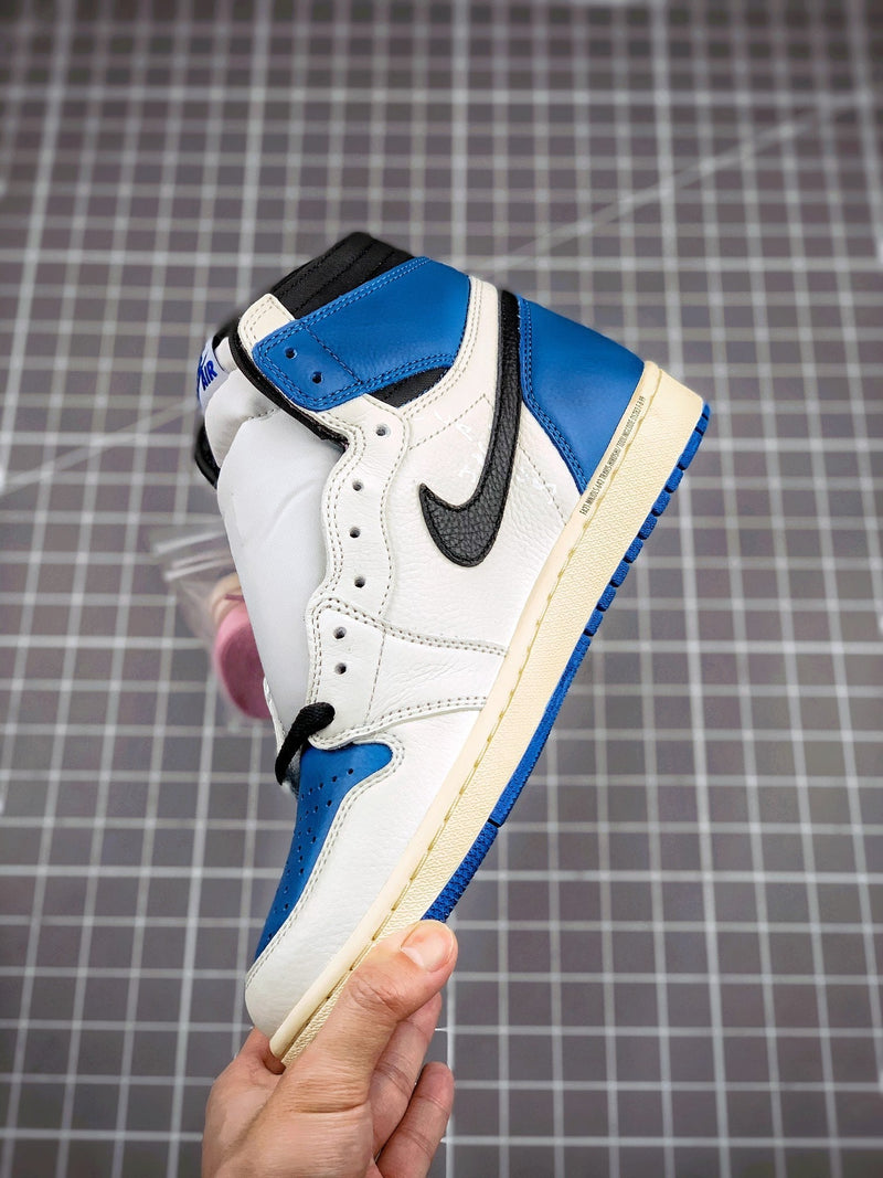 Tênis Nike Air Jordan 1 High OG x Travis Scott x Fragment - Rei da Pelada