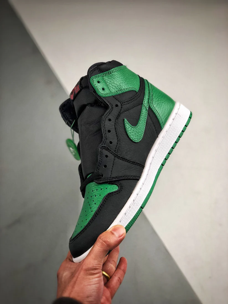 Tênis Nike Air Jordan 1 High Pine Green Black - Rei da Pelada