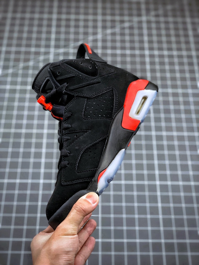 Tênis Nike Air Jordan 6 Retro Black Infrared (2019) - Rei da Pelada