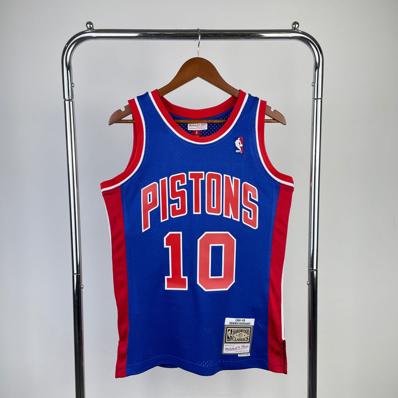 Regata Detroit Pistons Mitchell & Ness Away Edition 88/89