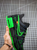 Tênis Nike Air x OFF White Rubber Dunk "Green Strike!" - Rei da Pelada