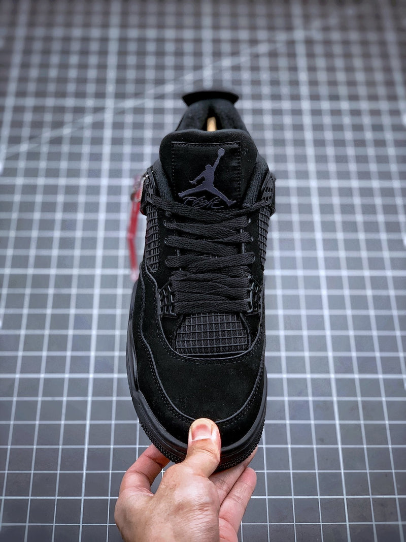 Tênis Nike Air Jordan 4 Retro Black Cat (2020) - Rei da Pelada