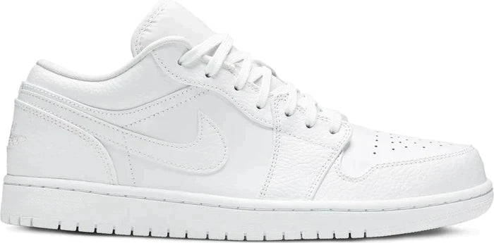 Tênis Nike Air Jordan 1 Low 'Triple White' - Rei da Pelada